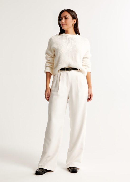 The Effortless Tailored Wide Leg Pants